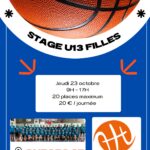 Stage U13 filles